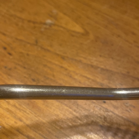 Vintage Schneider green Bakelite handle & silver metal angel food cake slicer - Picture 3 of 7